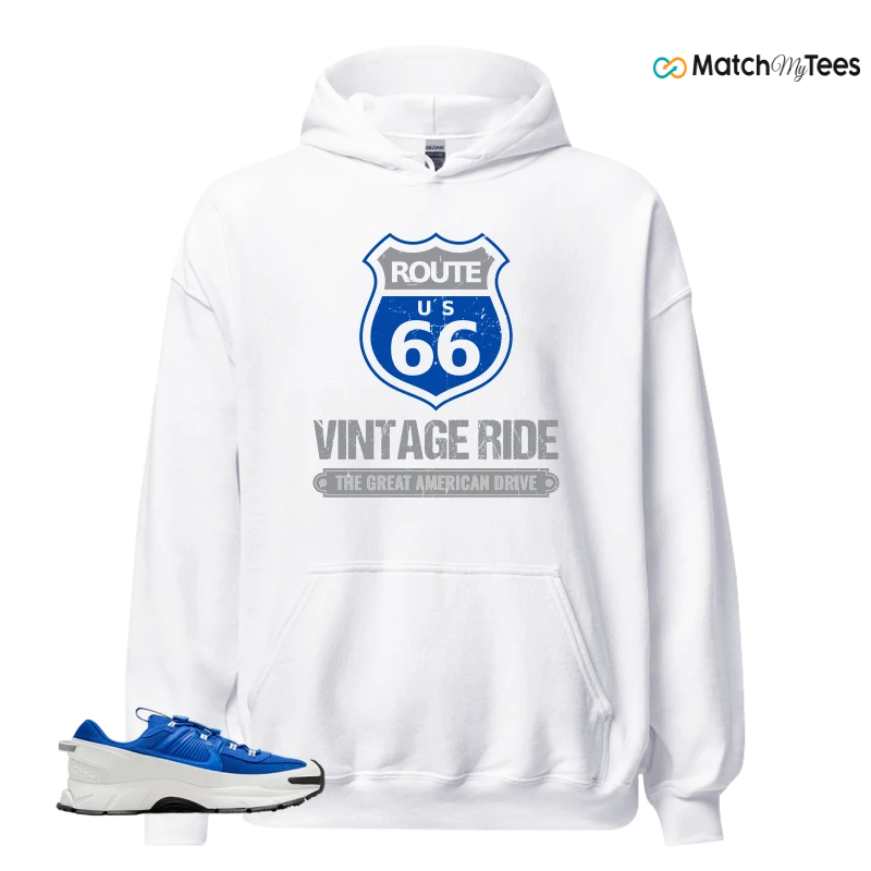 NIKE ZOOM VOMERO 5 ROAM RACER BLUE SNEAKER Matching Tees hoodie