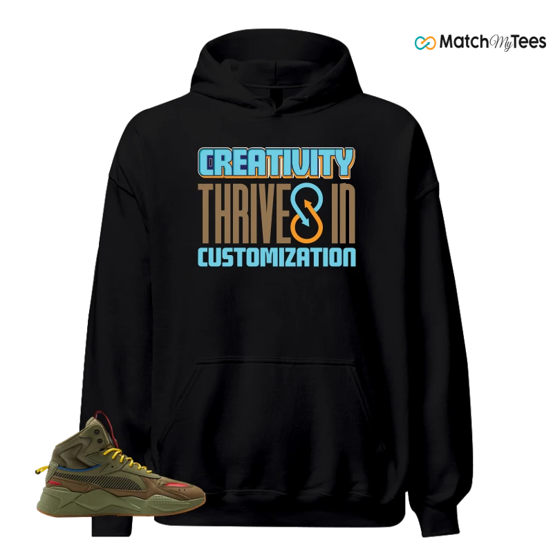 PUMA RS-X MID MILITIA WTR SNEAKER Matching Tees hoodie