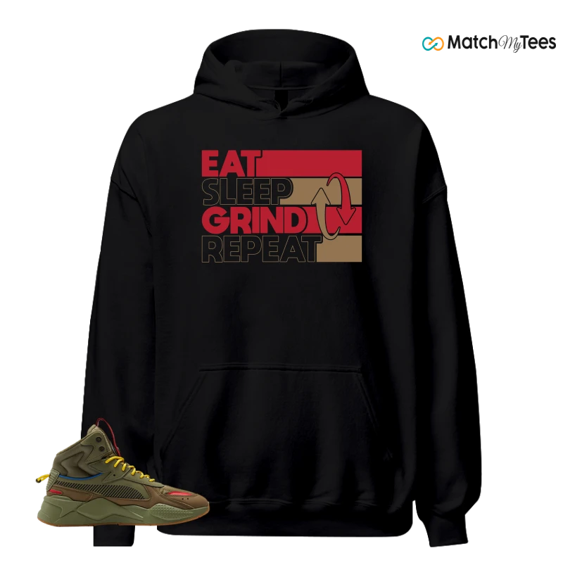 PUMA RS-X MID MILITIA WTR SNEAKER Matching Tees hoodie