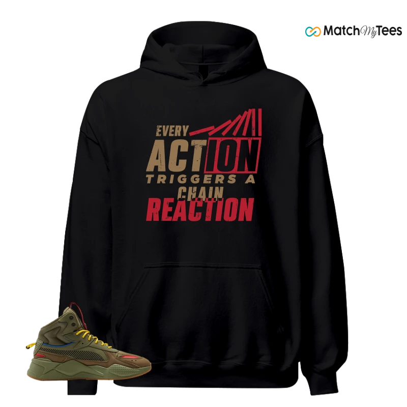 PUMA RS-X MID MILITIA WTR SNEAKER Matching Tees hoodie