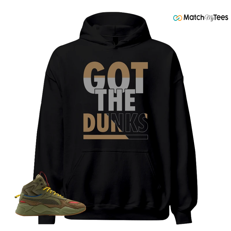 PUMA RS-X MID MILITIA WTR SNEAKER Matching Tees hoodie