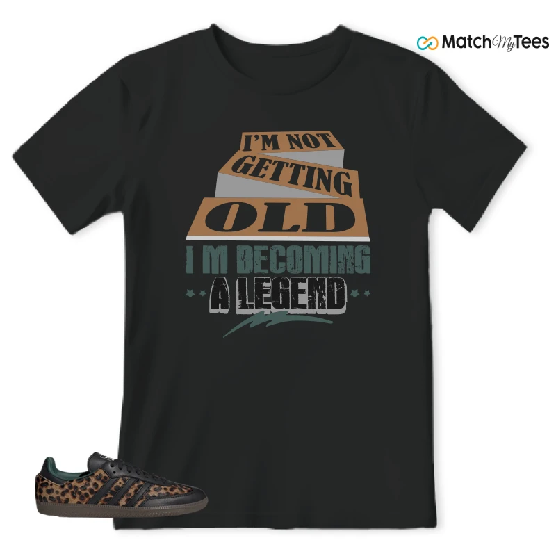 ADIDAS SAMBA OG LEOPARD PACK COLLEGIATE GREEN WMNS SNEAKER Matching Tees t-shirt