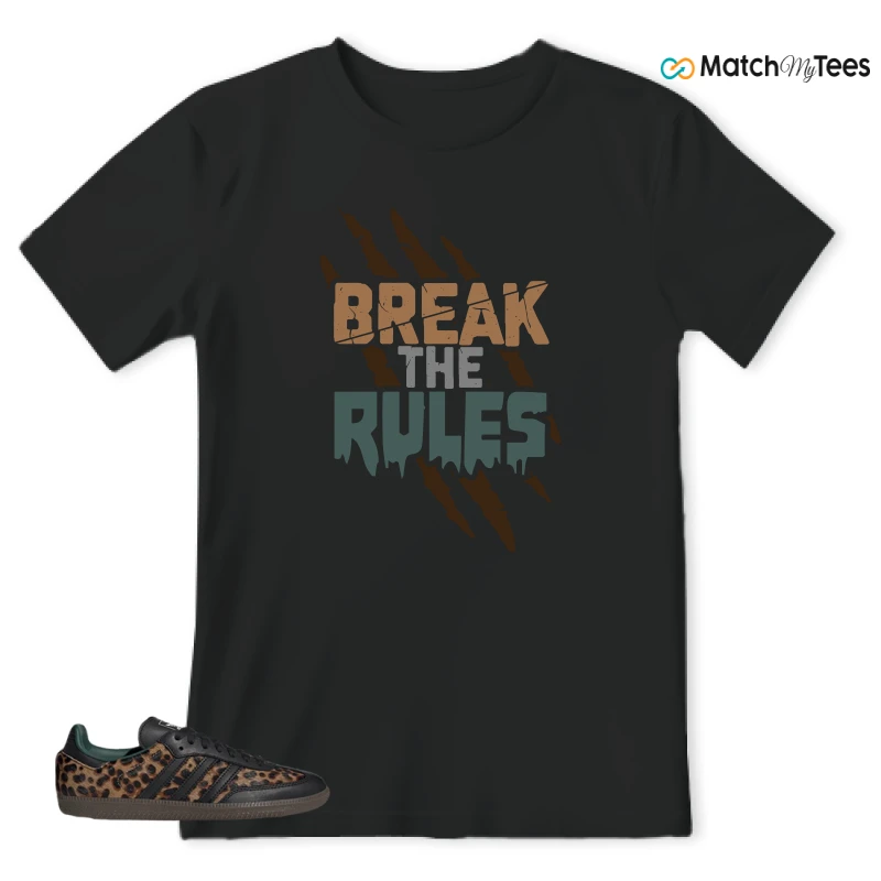 ADIDAS SAMBA OG LEOPARD PACK COLLEGIATE GREEN WMNS SNEAKER Matching Tees t-shirt
