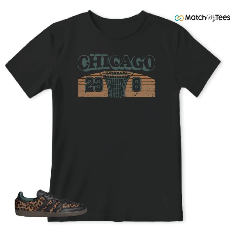 ADIDAS SAMBA OG LEOPARD PACK COLLEGIATE GREEN WMNS SNEAKER Matching Tees t-shirt