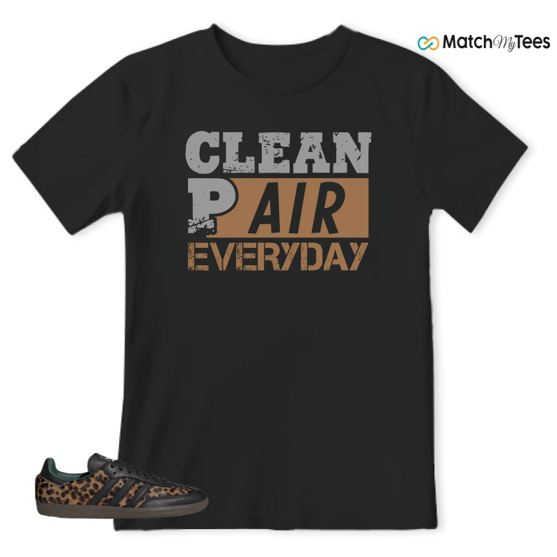 ADIDAS SAMBA OG LEOPARD PACK COLLEGIATE GREEN WMNS SNEAKER Matching Tees t-shirt