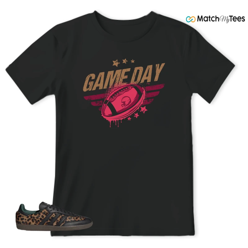 ADIDAS SAMBA OG LEOPARD PACK COLLEGIATE GREEN WMNS SNEAKER Matching Tees t-shirt