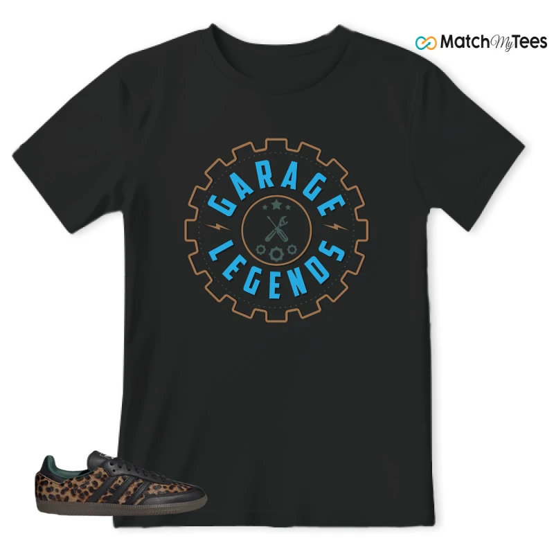 ADIDAS SAMBA OG LEOPARD PACK COLLEGIATE GREEN WMNS SNEAKER Matching Tees t-shirt