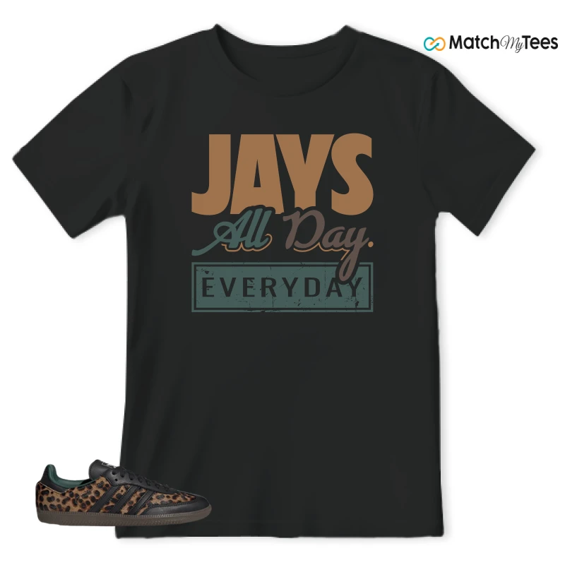 ADIDAS SAMBA OG LEOPARD PACK COLLEGIATE GREEN WMNS SNEAKER Matching Tees t-shirt