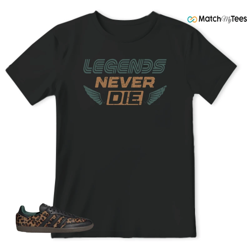 ADIDAS SAMBA OG LEOPARD PACK COLLEGIATE GREEN WMNS SNEAKER Matching Tees t-shirt
