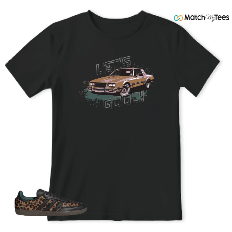 ADIDAS SAMBA OG LEOPARD PACK COLLEGIATE GREEN WMNS SNEAKER Matching Tees t-shirt