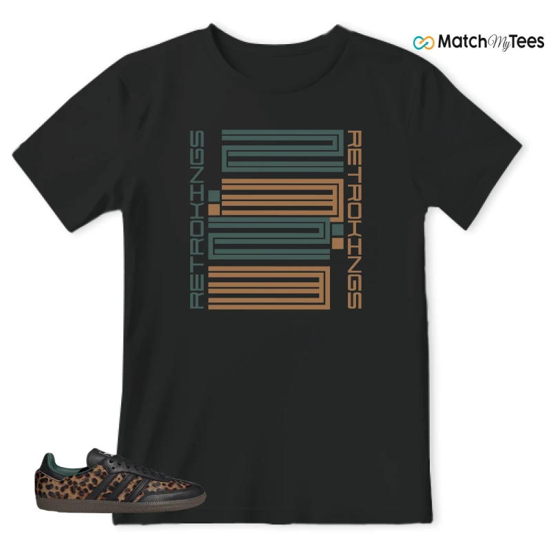 ADIDAS SAMBA OG LEOPARD PACK COLLEGIATE GREEN WMNS SNEAKER Matching Tees t-shirt