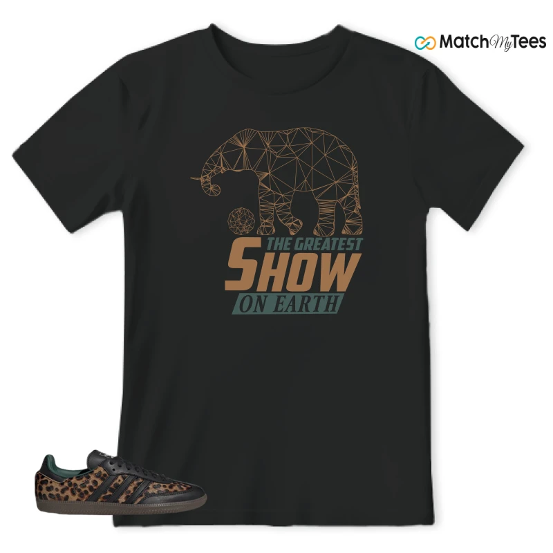 ADIDAS SAMBA OG LEOPARD PACK COLLEGIATE GREEN WMNS SNEAKER Matching Tees t-shirt
