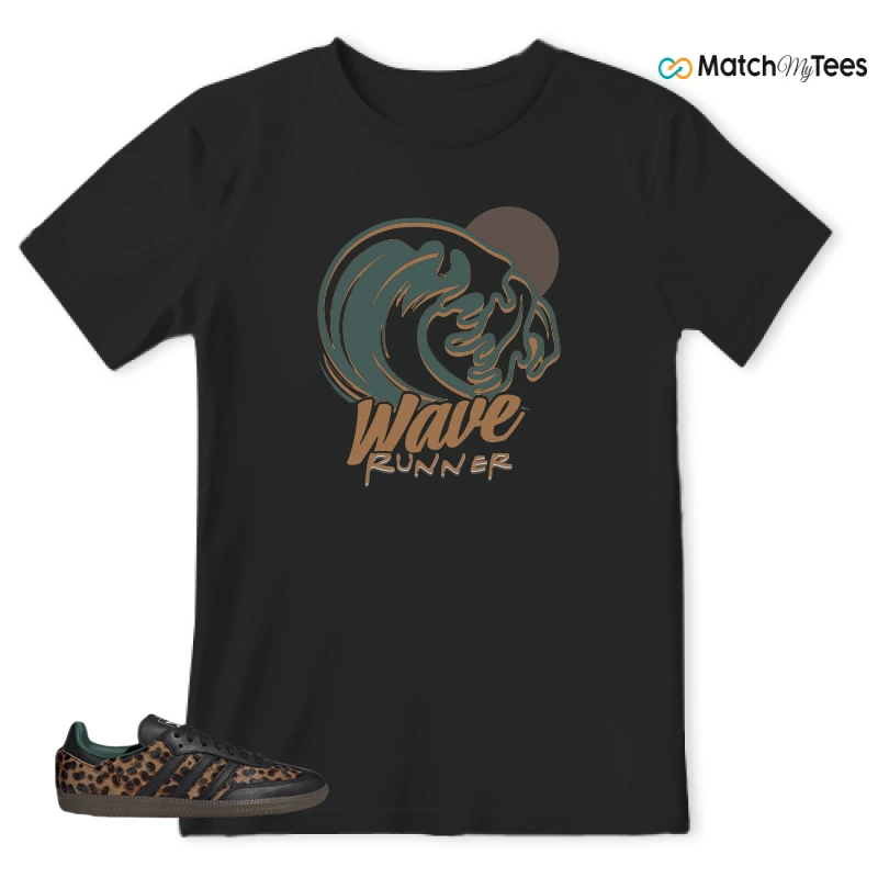 ADIDAS SAMBA OG LEOPARD PACK COLLEGIATE GREEN WMNS SNEAKER Matching Tees t-shirt