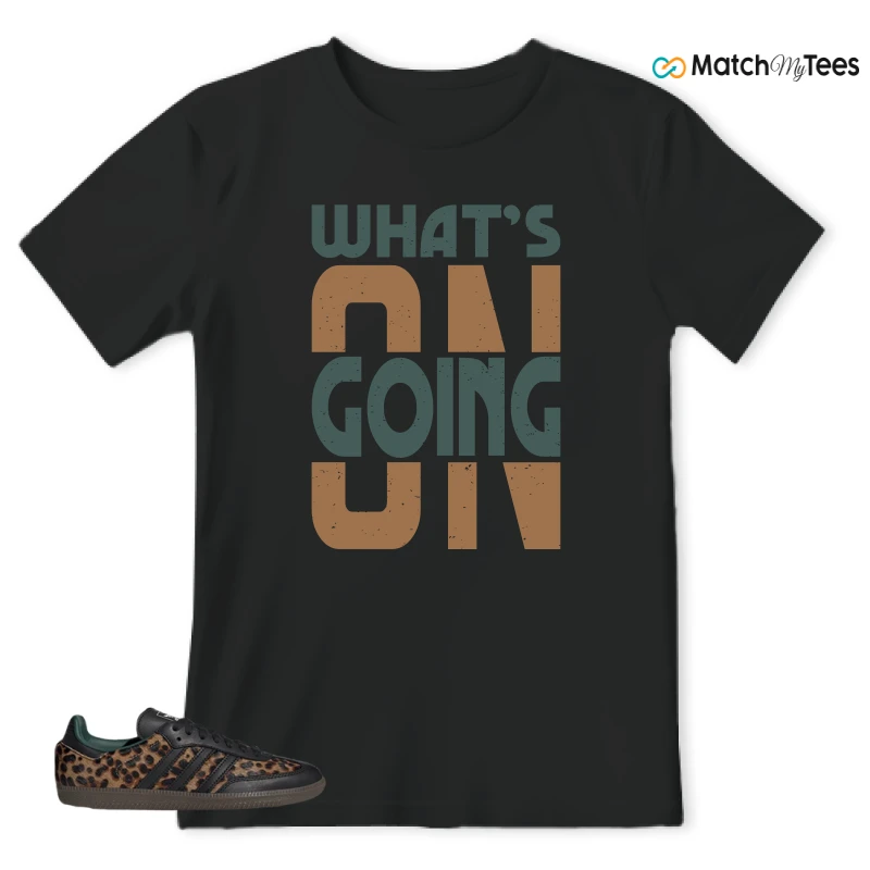 ADIDAS SAMBA OG LEOPARD PACK COLLEGIATE GREEN WMNS SNEAKER Matching Tees t-shirt