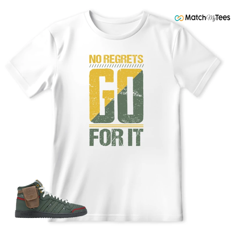 ADIDAS TOP TEN HI STAR WARS BOBA FETT SNEAKER Matching Tees t-shirt