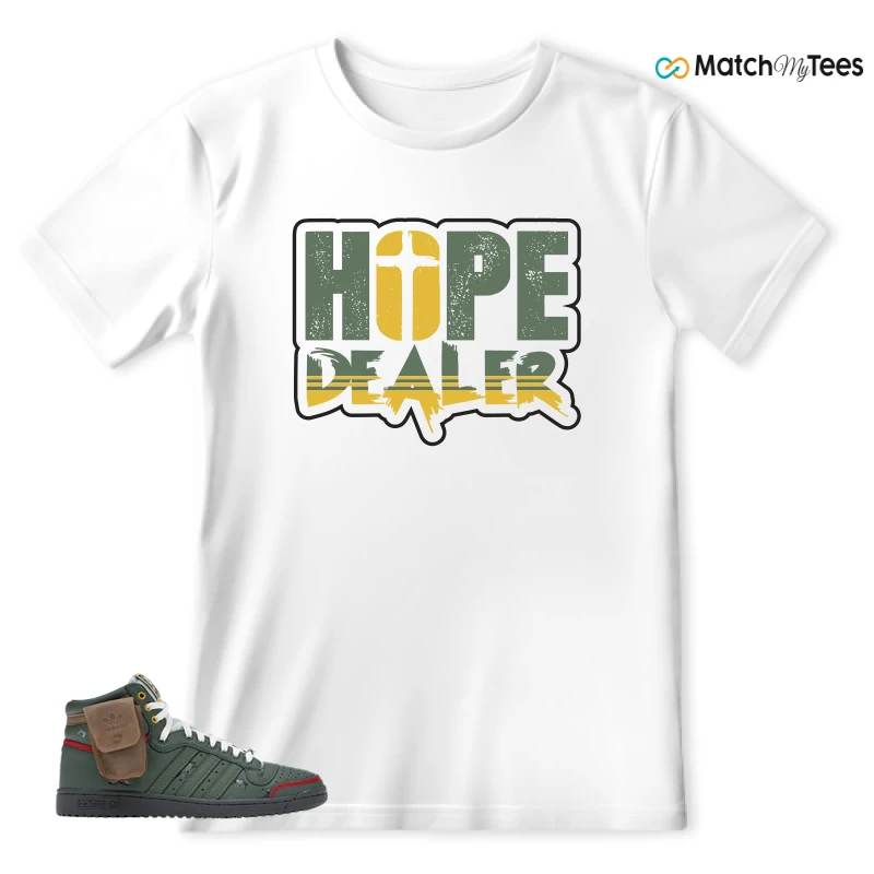 ADIDAS TOP TEN HI STAR WARS BOBA FETT SNEAKER Matching Tees t-shirt