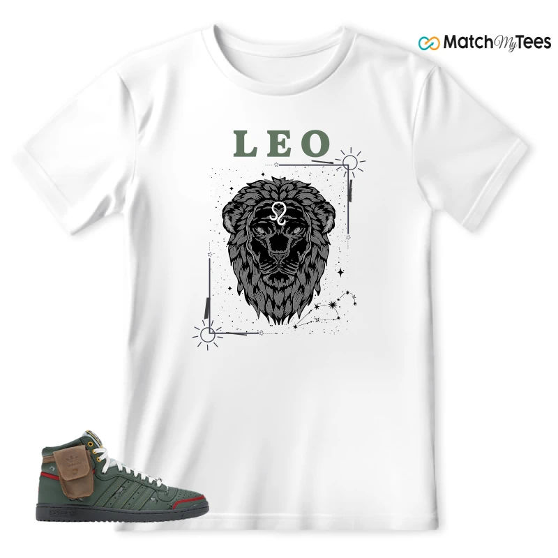 ADIDAS TOP TEN HI STAR WARS BOBA FETT SNEAKER Matching Tees t-shirt