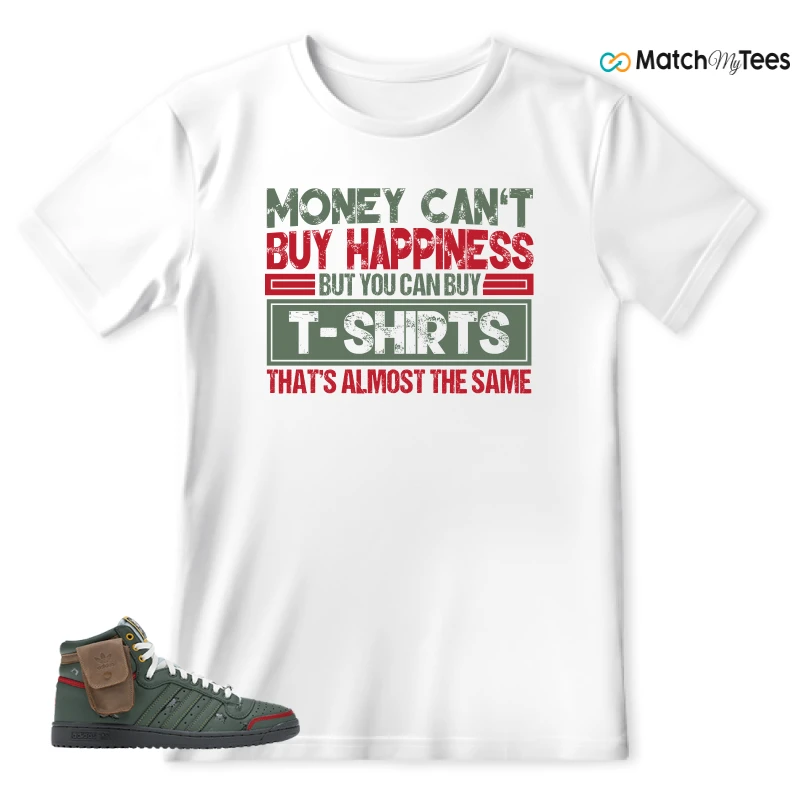 ADIDAS TOP TEN HI STAR WARS BOBA FETT SNEAKER Matching Tees t-shirt