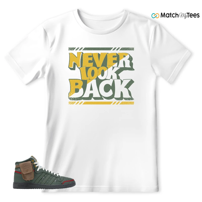 ADIDAS TOP TEN HI STAR WARS BOBA FETT SNEAKER Matching Tees t-shirt