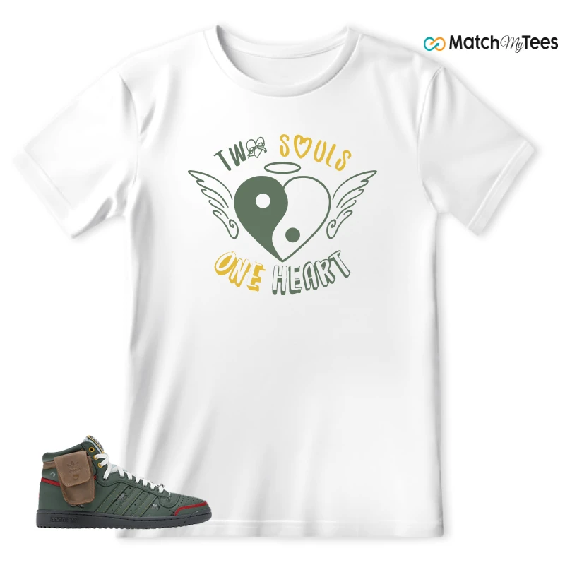 ADIDAS TOP TEN HI STAR WARS BOBA FETT SNEAKER Matching Tees t-shirt