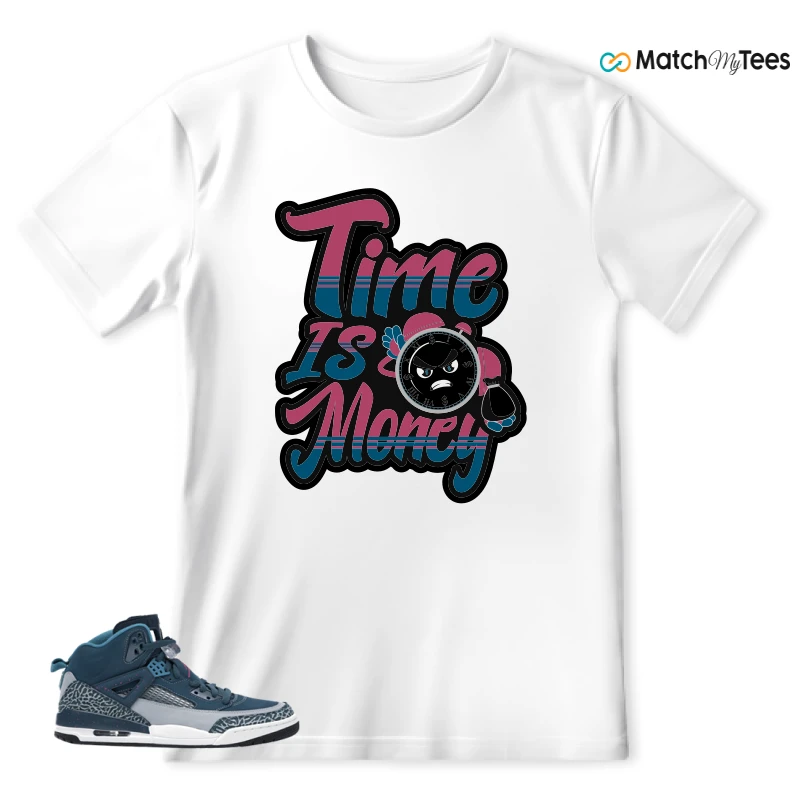 NIKE JORDAN SPIZIKE SPACE BLUE SNEAKER Matching Tees t-shirt