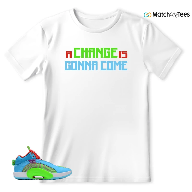 NIKE JORDAN XXXV JAYSON TATUM WOMEN IN POWER PE SNEAKER Matching Tees t-shirt