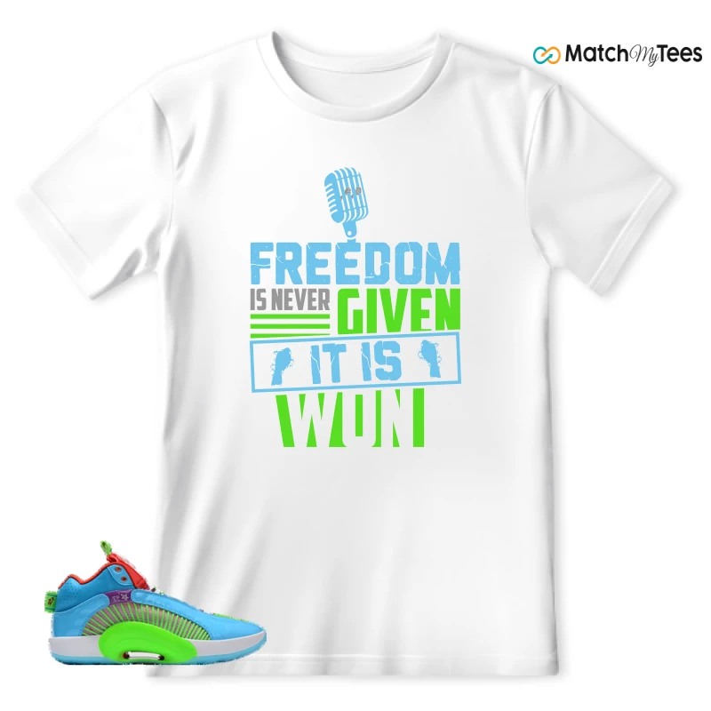 NIKE JORDAN XXXV JAYSON TATUM WOMEN IN POWER PE SNEAKER Matching Tees t-shirt
