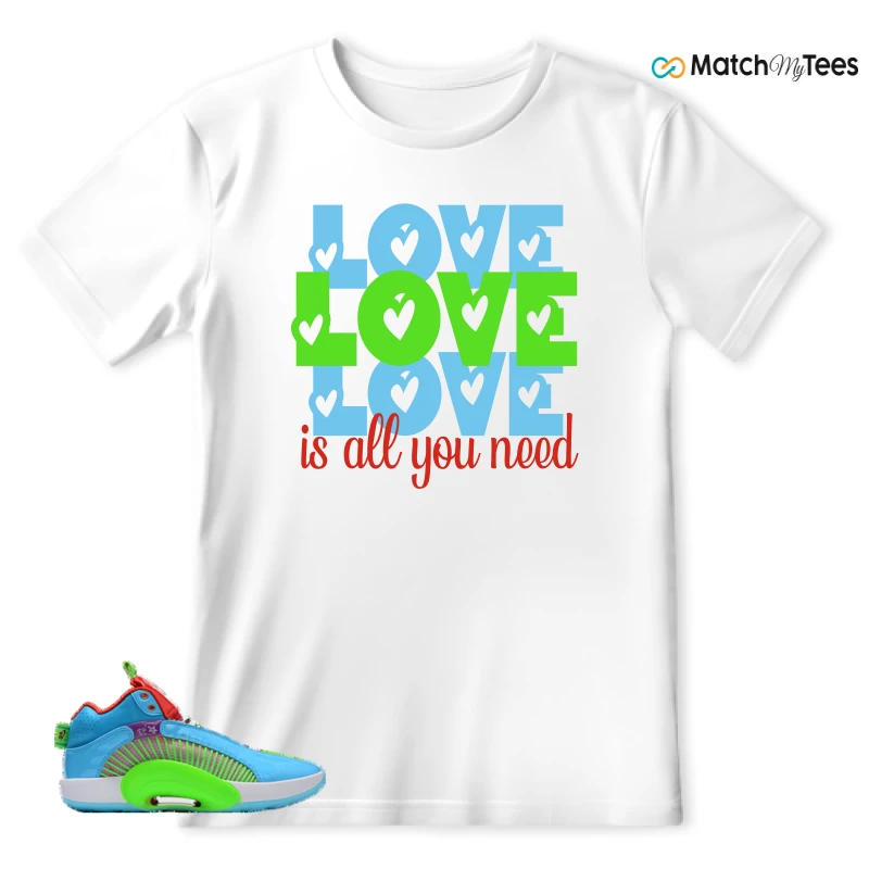 NIKE JORDAN XXXV JAYSON TATUM WOMEN IN POWER PE SNEAKER Matching Tees t-shirt