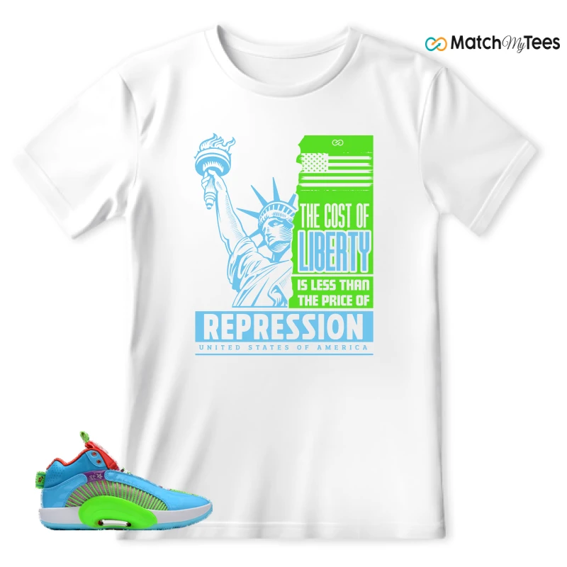 NIKE JORDAN XXXV JAYSON TATUM WOMEN IN POWER PE SNEAKER Matching Tees t-shirt