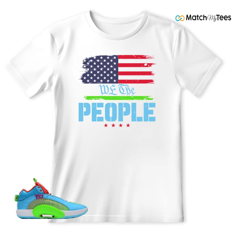 NIKE JORDAN XXXV JAYSON TATUM WOMEN IN POWER PE SNEAKER Matching Tees t-shirt