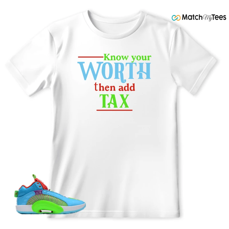 NIKE JORDAN XXXV JAYSON TATUM WOMEN IN POWER PE SNEAKER Matching Tees t-shirt