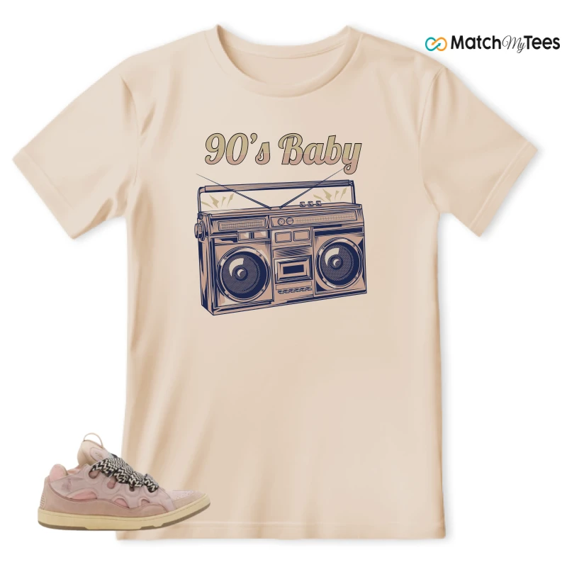 LANVIN CURB LEATHER SNEAKERS Matching Tees t-shirt