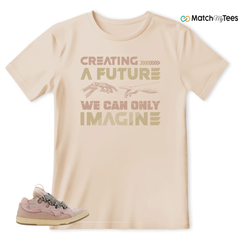 LANVIN CURB LEATHER SNEAKERS Matching Tees t-shirt