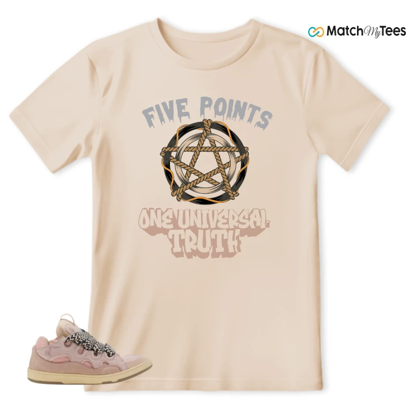 LANVIN CURB LEATHER SNEAKERS Matching Tees t-shirt