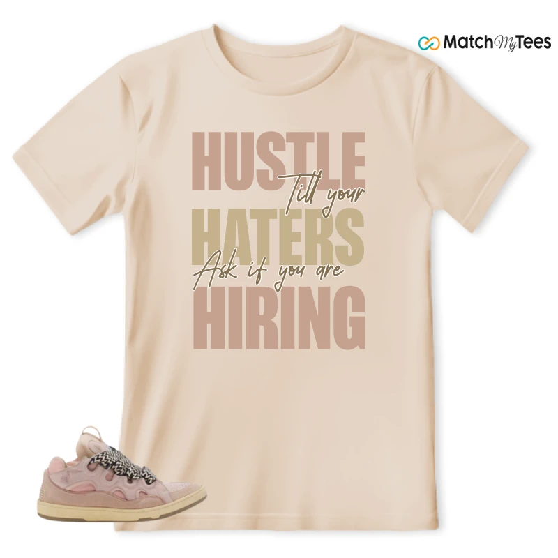 LANVIN CURB LEATHER SNEAKERS Matching Tees t-shirt