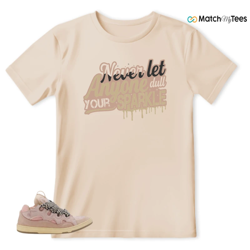 LANVIN CURB LEATHER SNEAKERS Matching Tees t-shirt