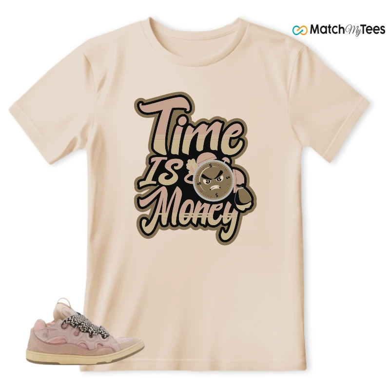 LANVIN CURB LEATHER SNEAKERS Matching Tees t-shirt