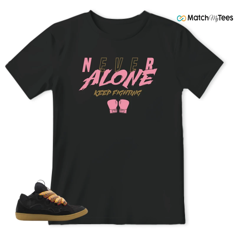 LANVIN CURB LEATHER SNEAKERS Matching Tees t-shirt