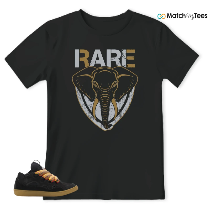 LANVIN CURB LEATHER SNEAKERS Matching Tees t-shirt