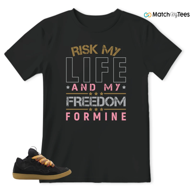 LANVIN CURB LEATHER SNEAKERS Matching Tees t-shirt