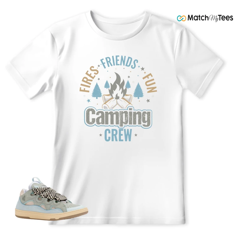 LANVIN LEATHER CURB LIGHT BLUE GUM (WOMEN'S) SNEAKER Matching Tees t-shirt