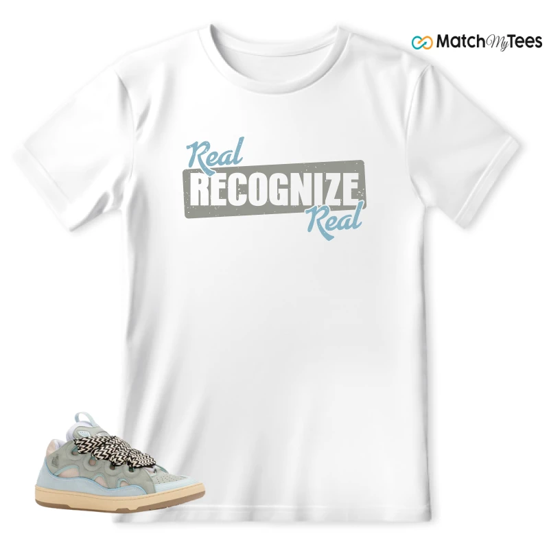 LANVIN LEATHER CURB LIGHT BLUE GUM (WOMEN'S) SNEAKER Matching Tees t-shirt