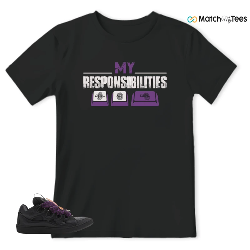 LANVIN X FUTURE CURB 3.0 LEATHER MEN SNEAKERS Matching Tees t-shirt
