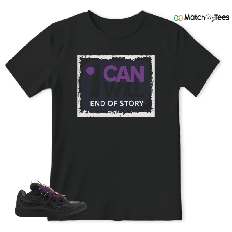 LANVIN X FUTURE CURB 3.0 LEATHER MEN SNEAKERS Matching Tees t-shirt