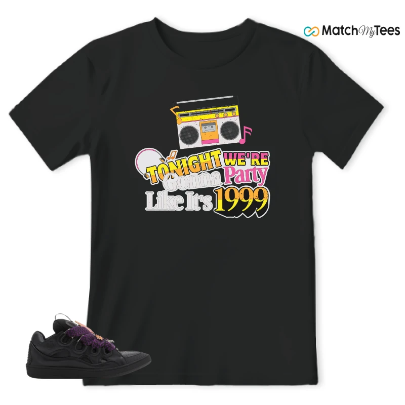 LANVIN X FUTURE CURB 3.0 LEATHER MEN SNEAKERS Matching Tees t-shirt