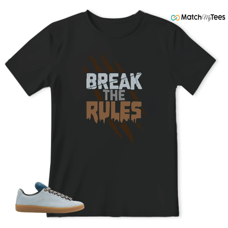 LANVIN X FUTURE CURB 3.0 LEATHER MEN SNEAKERS Matching Tees t-shirt