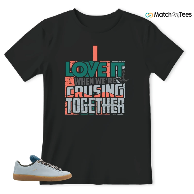 LANVIN X FUTURE CURB 3.0 LEATHER MEN SNEAKERS Matching Tees t-shirt
