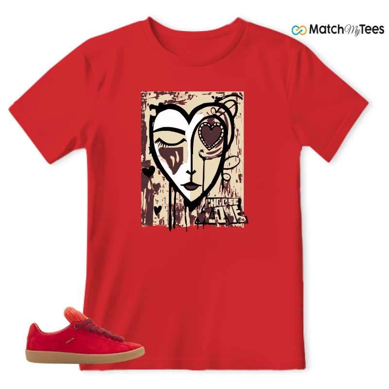 LANVIN X FUTURE CURB 3.0 LEATHER MEN SNEAKERS Matching Tees t-shirt