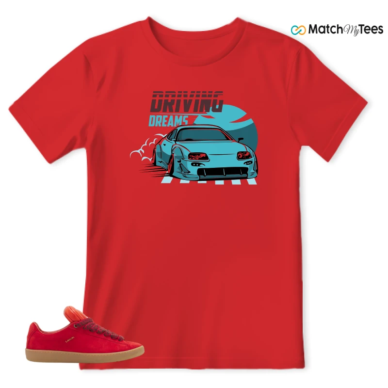 LANVIN X FUTURE CURB 3.0 LEATHER MEN SNEAKERS Matching Tees t-shirt