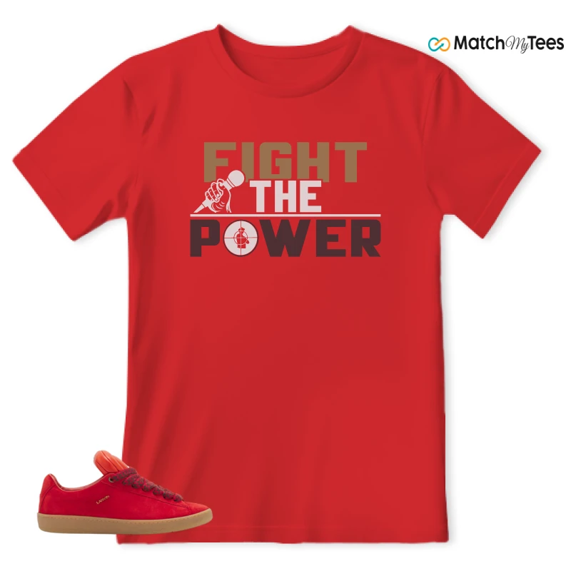 LANVIN X FUTURE CURB 3.0 LEATHER MEN SNEAKERS Matching Tees t-shirt